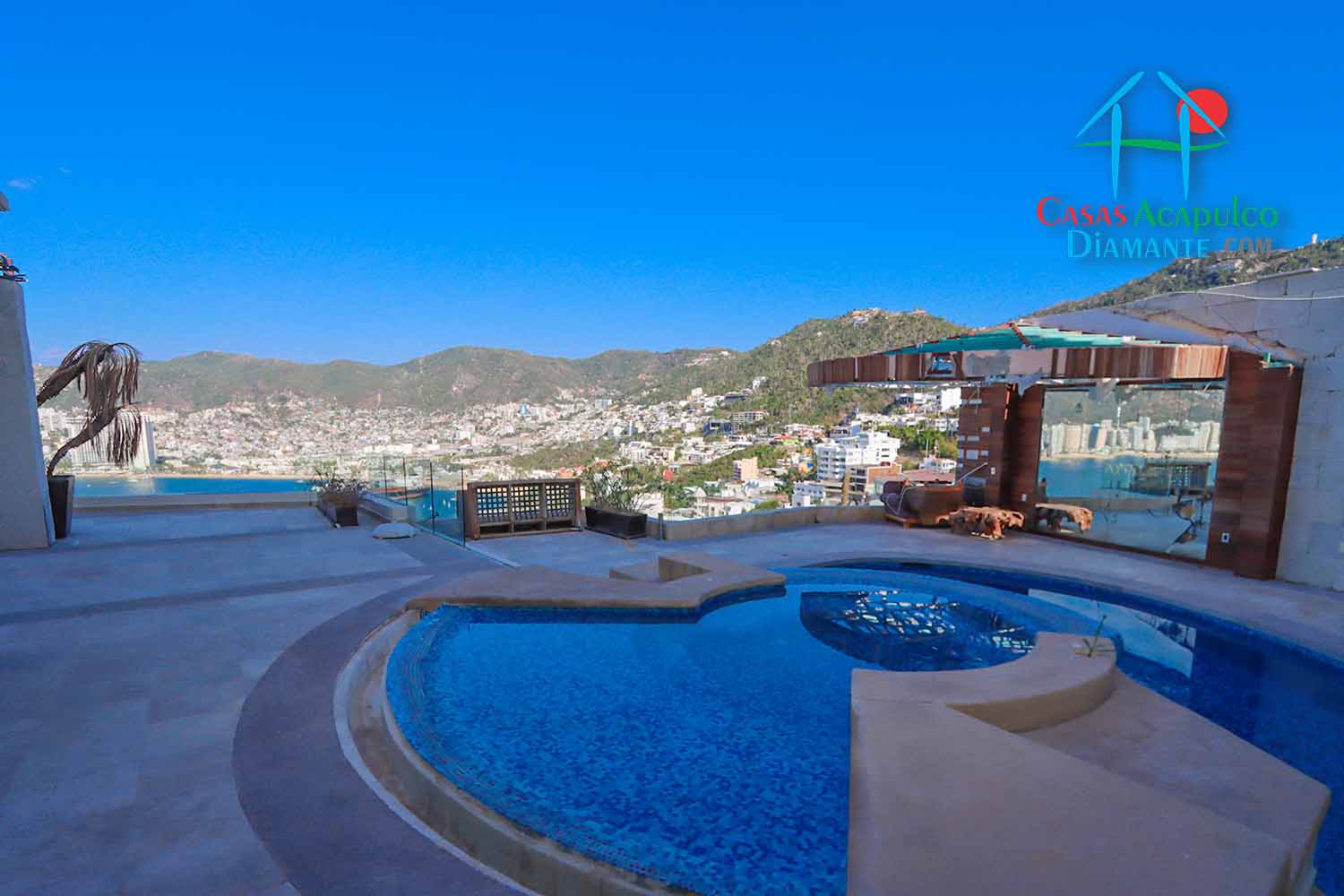 Casa Mariana - Terraza con alberca 1